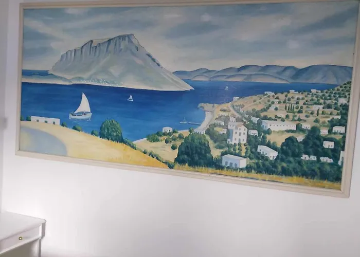 アパートホテル Kalymnos Platy Gialos Mousellis Makis Panormos (Kalymnos)